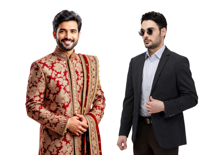 Modern promotional graphic design for Anhad Tailor